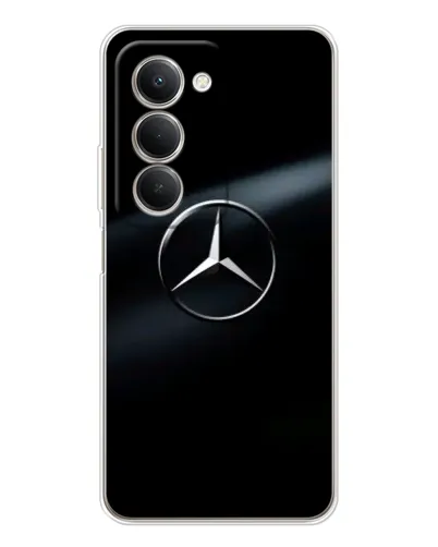 Чехол для Xiaomi Redmi 15 5G с картинкой «Mercedes на металле» Чехол для Xiaomi Redmi 15 5G с картинкой «Mercedes на металле»