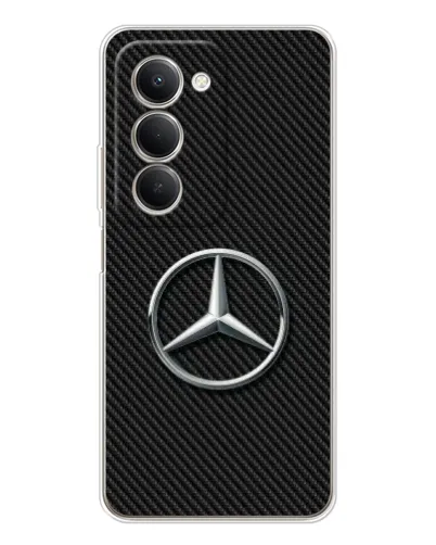 Чехол для Xiaomi Redmi 15 5G с картинкой «Карбоновый Mercedes стиль» Чехол для Xiaomi Redmi 15 5G с картинкой «Карбоновый Mercedes стиль»