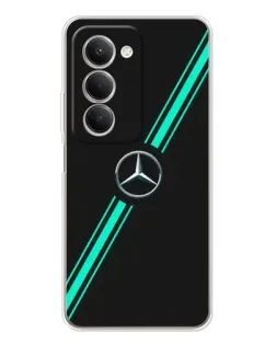 Чехол для Xiaomi Redmi 15 5G с картинкой «Спортивные линии Mercedes» Чехол для Xiaomi Redmi 15 5G с картинкой «Спортивные линии Mercedes»