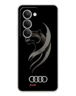 Чехол для Xiaomi Redmi 15 5G с картинкой «Графика — пантера и Audi» Чехол для Xiaomi Redmi 15 5G с картинкой «Графика — пантера и Audi»
