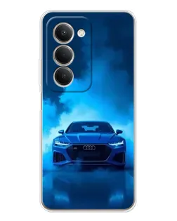 Чехол для Xiaomi Redmi 15 5G с картинкой «Audi — голубая энергия» Чехол для Xiaomi Redmi 15 5G с картинкой «Audi — голубая энергия»