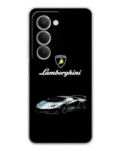 Чехол для Xiaomi Redmi 15 5G с картинкой «Логотип Lamborghini классика»