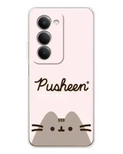 Чехол для Xiaomi Redmi 15 5G с картинкой «Pusheen логотип» Чехол для Xiaomi Redmi 15 5G с картинкой «Pusheen логотип»