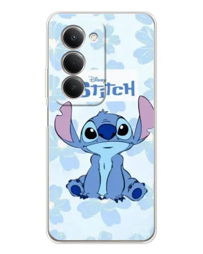 Чехол для Xiaomi Redmi 15 5G с картинкой «Stitch среди цветов»