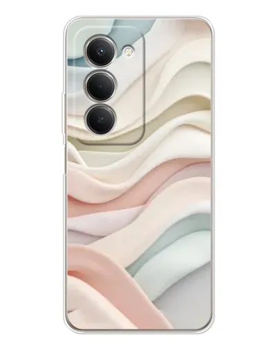 Чехол для Xiaomi Redmi 15 5G с картинкой «Пастельные нежные волны»