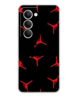 Чехол для Xiaomi Redmi 15 с картинкой «Jordan Red Pattern» Чехол для Xiaomi Redmi 15 с картинкой «Jordan Red Pattern»