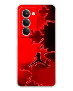 Чехол для Xiaomi Redmi 15 с картинкой «Jordan Red Smoke»