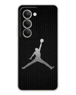 Чехол для Xiaomi Redmi 15 с картинкой «Jordan Dark Carbon»