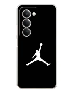 Чехол для Xiaomi Redmi 15 с картинкой «Jordan Silhouette»