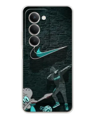 Чехол для Xiaomi Redmi 15 с картинкой «Спортивный арт Nike»