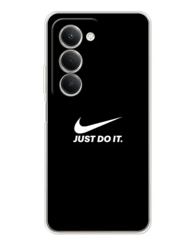 Чехол для Xiaomi Redmi 15 с картинкой «Минимализм от Nike»