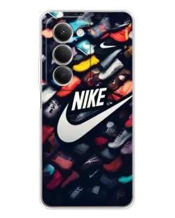 Чехол для Xiaomi Redmi 15 с картинкой «Коллекция кроссовок Nike»