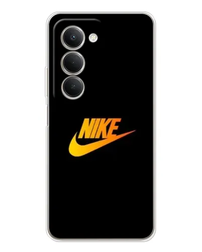 Чехол для Xiaomi Redmi 15 с картинкой «Золотой логотип Nike»
