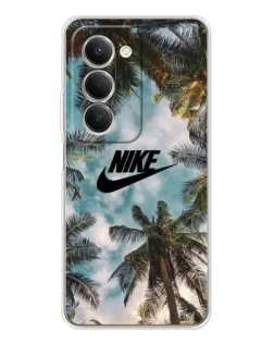 Чехол для Xiaomi Redmi 15 с картинкой «Тропический принт Nike»