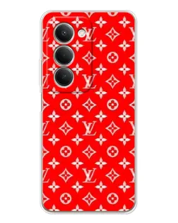 Чехол для Xiaomi Redmi 15 с картинкой «Яркий паттерн LV»