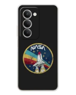Чехол для Xiaomi Redmi 15 с картинкой «NASA — эмблема миссии» Чехол для Xiaomi Redmi 15 с картинкой «NASA — эмблема миссии»