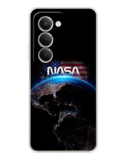Чехол для Xiaomi Redmi 15 с картинкой «Земля из космоса NASA»