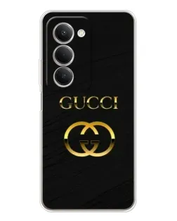 Чехол для Xiaomi Redmi 15 с картинкой «Золотой логотип Gucci»