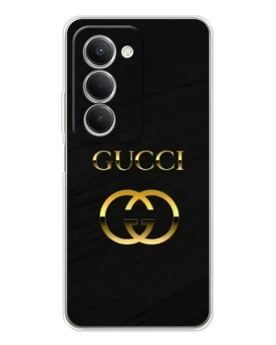 Чехол для Xiaomi Redmi 15 с картинкой «Золотой логотип Gucci» Чехол для Xiaomi Redmi 15 с картинкой «Золотой логотип Gucci»