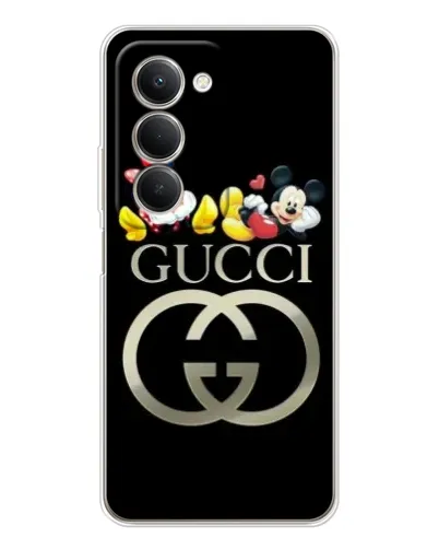Чехол для Xiaomi Redmi 15 с картинкой «Gucci — герои Disney» Чехол для Xiaomi Redmi 15 с картинкой «Gucci — герои Disney»