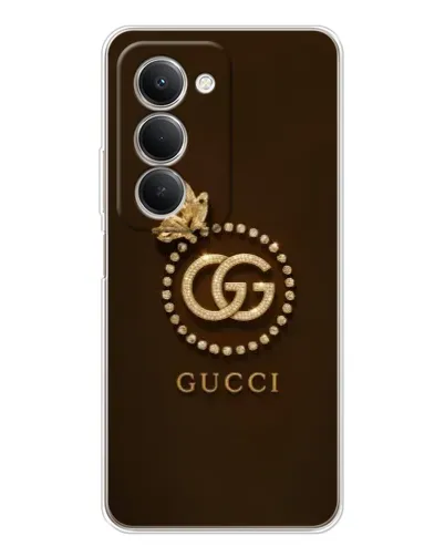 Чехол для Xiaomi Redmi 15 с картинкой «Gucci — золотая бабочка» Чехол для Xiaomi Redmi 15 с картинкой «Gucci — золотая бабочка»