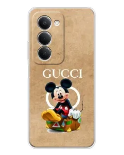 Чехол для Xiaomi Redmi 15 с картинкой «Микки Маус Gucci — крафт»