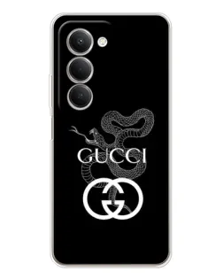 Чехол для Xiaomi Redmi 15 с картинкой «Gucci — серебряная змея»