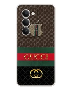 Чехол для Xiaomi Redmi 15 с картинкой «Gucci — брендированный десерт»