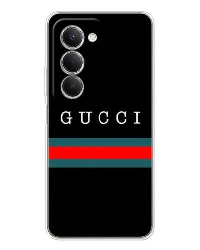 Чехол для Xiaomi Redmi 15 с картинкой «Gucci — красный пояс» Чехол для Xiaomi Redmi 15 с картинкой «Gucci — красный пояс»