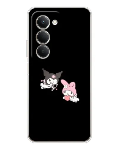 Чехол для Xiaomi Redmi 15 с картинкой «My Melody и Kuromi»