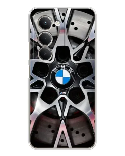 Чехол для Xiaomi Redmi 15 с картинкой «BMW — деталь диска»
