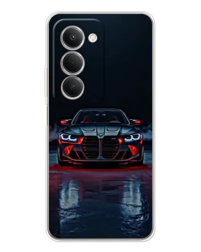 Чехол для Xiaomi Redmi 15 с картинкой «BMW на мокрой дороге»