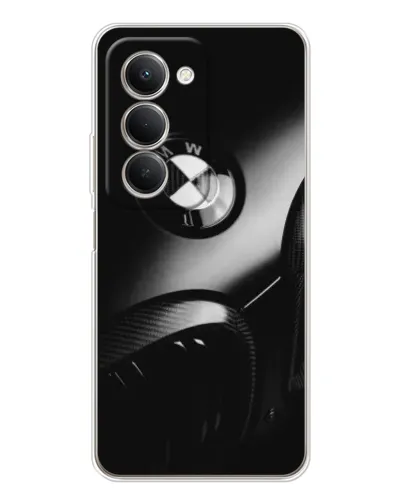 Чехол для Xiaomi Redmi 15 с картинкой «Эмблема BMW — макро»