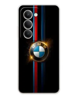 Чехол для Xiaomi Redmi 15 с картинкой «BMW M-Power неон»