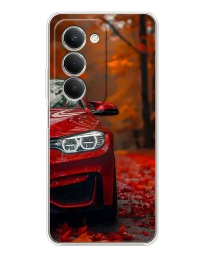 Чехол для Xiaomi Redmi 15 с картинкой «Осенняя BMW M4»