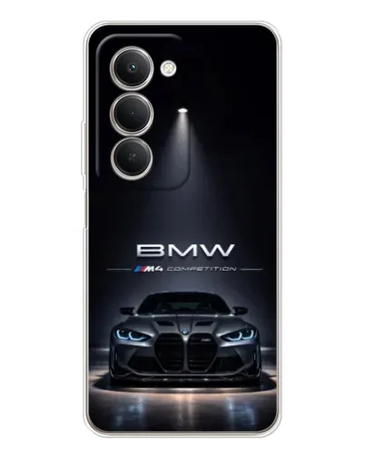 Чехол для Xiaomi Redmi 15 с картинкой «BMW сквозь ночной город» Чехол для Xiaomi Redmi 15 с картинкой «BMW сквозь ночной город»