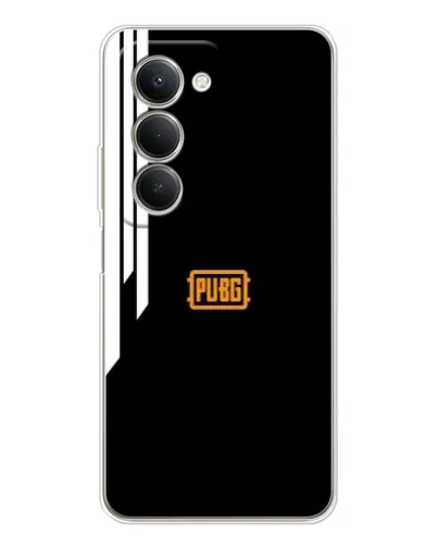Чехол для Xiaomi Redmi 15 с картинкой «PUBG — вертикальные линии»