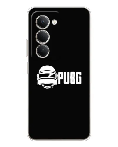 Чехол для Xiaomi Redmi 15 с картинкой «PUBG — классический лого»
