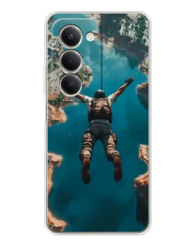 Чехол для Xiaomi Redmi 15 с картинкой «PUBG — свободное падение»