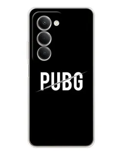 Чехол для Xiaomi Redmi 15 с картинкой «PUBG — белый логотип»