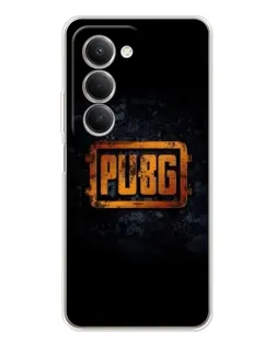 Чехол для Xiaomi Redmi 15 с картинкой «PUBG — золотой логотип»