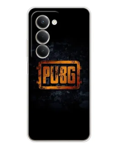 Чехол для Xiaomi Redmi 15 с картинкой «PUBG — золотой логотип»