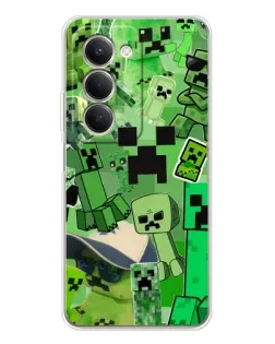 Чехол для Xiaomi Redmi 15 с картинкой «Криперы Minecraft» Чехол для Xiaomi Redmi 15 с картинкой «Криперы Minecraft»