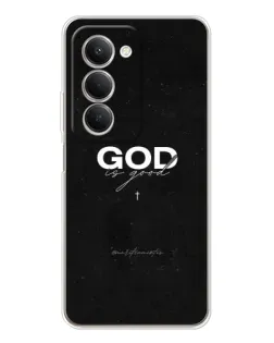 Чехол для Xiaomi Redmi 15 с картинкой «GOD — Бог над всем»