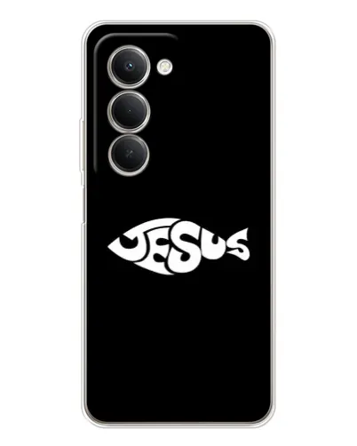 Чехол для Xiaomi Redmi 15 с картинкой «Рыба Jesus» Чехол для Xiaomi Redmi 15 с картинкой «Рыба Jesus»