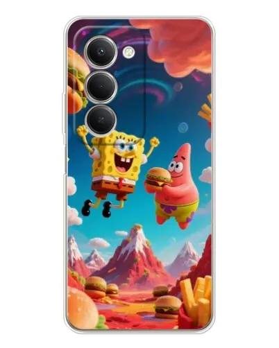 Чехол для Xiaomi Redmi 15 с картинкой «Космический фастфуд» Чехол для Xiaomi Redmi 15 с картинкой «Космический фастфуд»