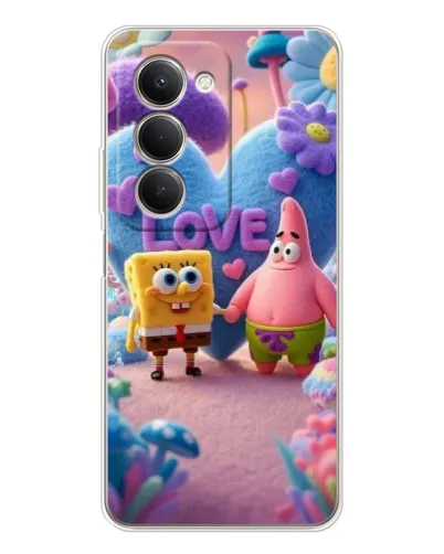 Чехол для Xiaomi Redmi 15 с картинкой «Губка Боб Патрик» Чехол для Xiaomi Redmi 15 с картинкой «Губка Боб Патрик»