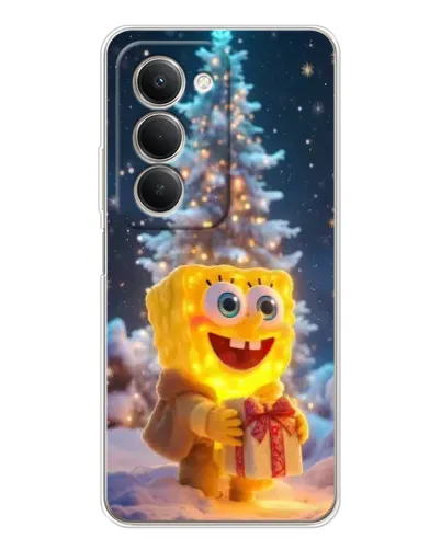 Чехол для Xiaomi Redmi 15 с картинкой «Рождественский Спанч Боб» Чехол для Xiaomi Redmi 15 с картинкой «Рождественский Спанч Боб»