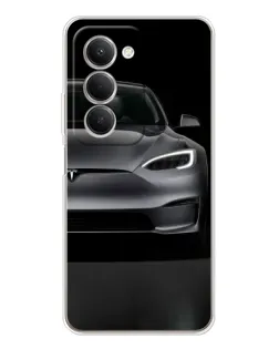 Чехол для Xiaomi Redmi 15 с картинкой «Tesla Model S Look» Чехол для Xiaomi Redmi 15 с картинкой «Tesla Model S Look»