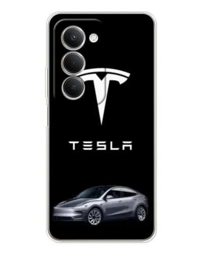 Чехол для Xiaomi Redmi 15 с картинкой «Tesla Model Y» Чехол для Xiaomi Redmi 15 с картинкой «Tesla Model Y»